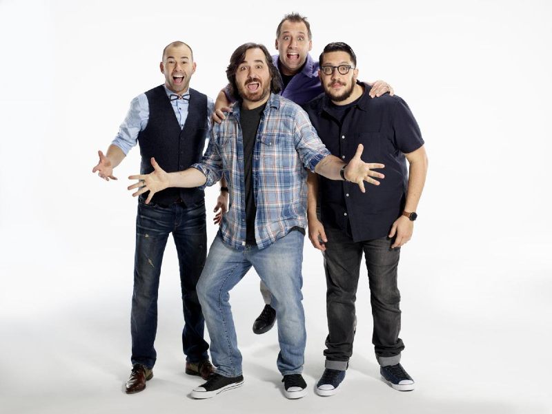 Members of Impractical Jokers all together