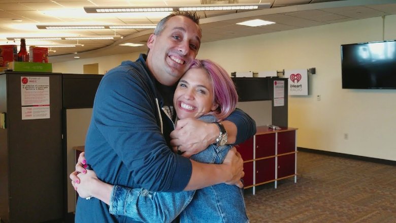 Joe Gatto with his beloved sister Carla together