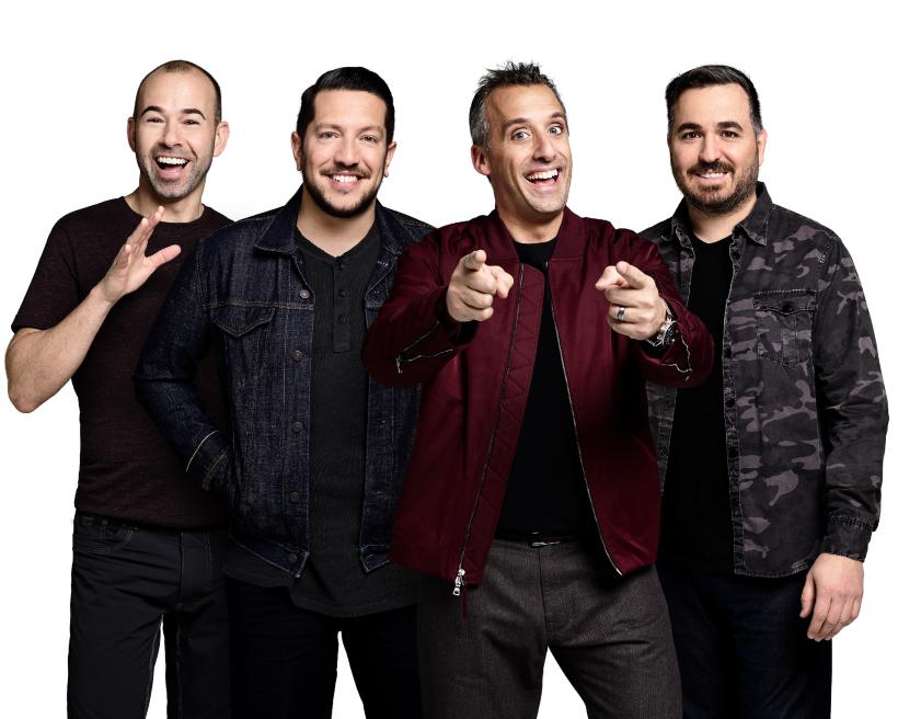 Members of The Impractical Jokers all together