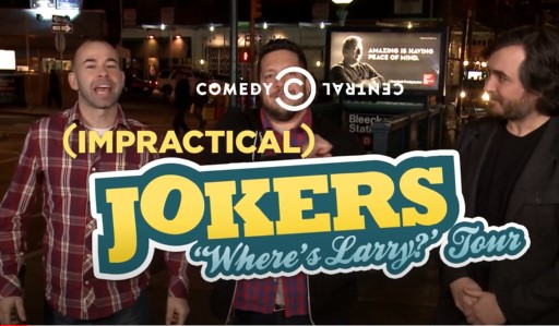 Impractical Jokers Where's Larry Tour