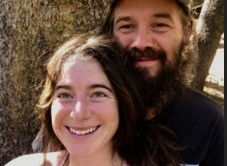 Morgan Beasley and wife Margaret Stern on Mountain Men