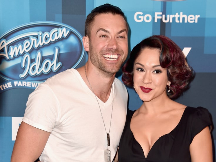 Image of Diana DeGarmo with her husband, Ace Young