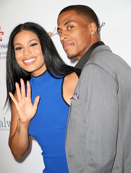 Image of Jordin Sparks with her husband, Dana Isaiah