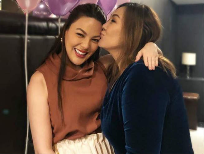 Image of KC Concepcion with her mother, Sharon Cuneta