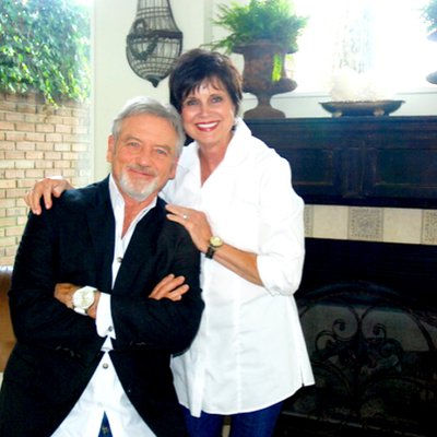 Image of Larry Gatlin with his wife, Janis Ross