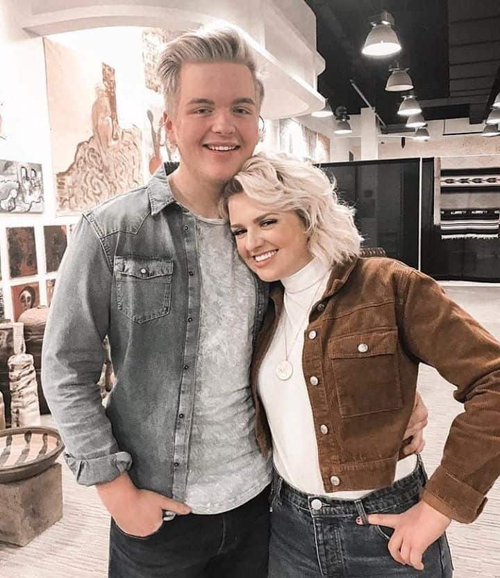 Image of Maddie Poppe with her partner, Caleb Lee Hutchinson