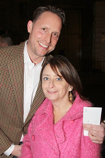 Image of Rachel Dratch with her husband, John Wahl