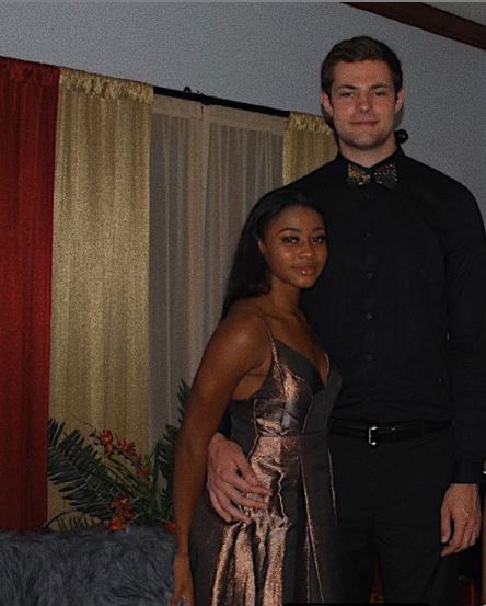 Image of Ziyah Holman with her boyfriend, Hunter Dickinson