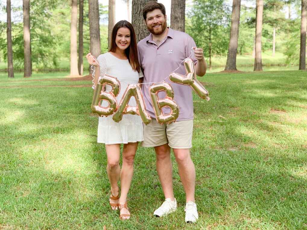 Image of Alexandria Hoff with her husband Nathan Calvert