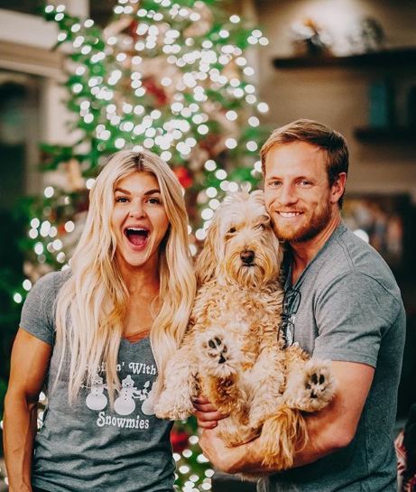 Image of Brooke Ence with her ex-husband Marston Sawyers.