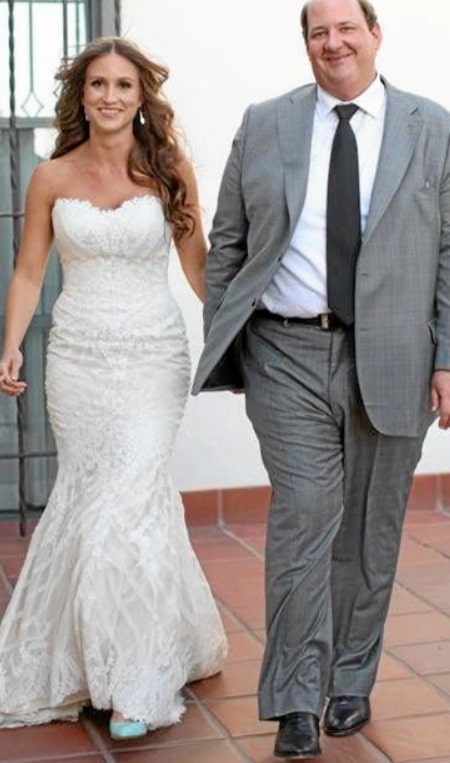 Image of Celeste Ackelson with her husband, Brian Baumgartner