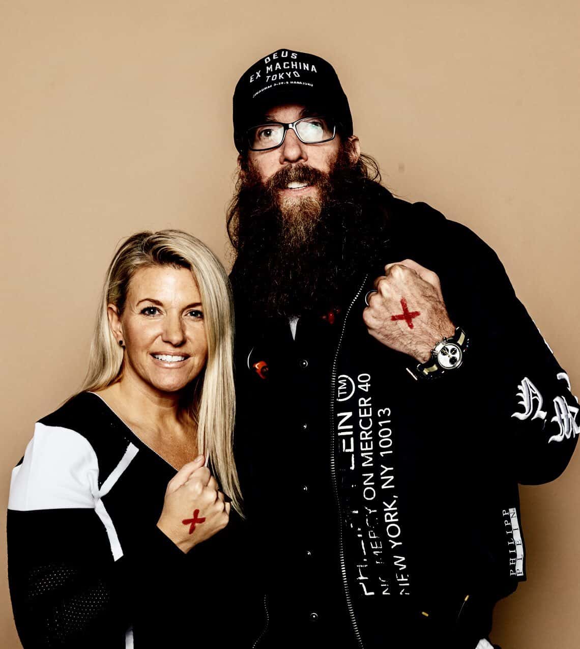 Image of David Crowder with his wife, Toni Crowder