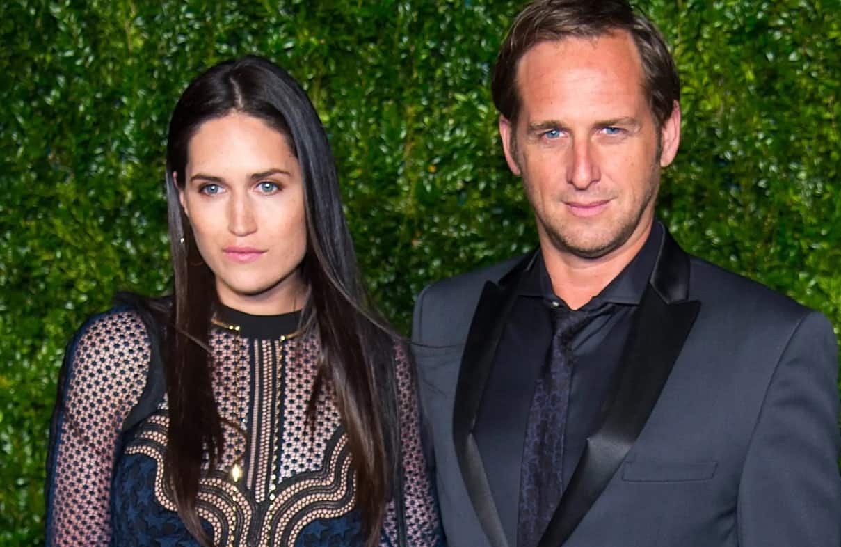 Image of Josh Lucas with his former partner, Jessica Ciencin Henriquez