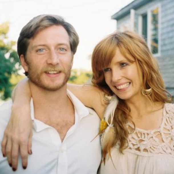 Image of Kelly Reilly with her husband Kyle Baugher