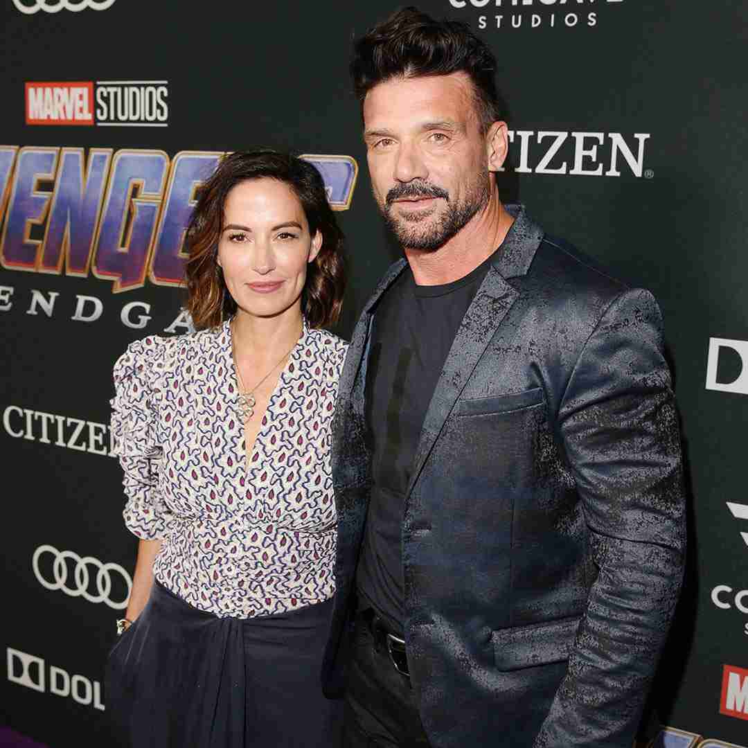 Image of Wendy Moniz with her ex husband Frank Grillo